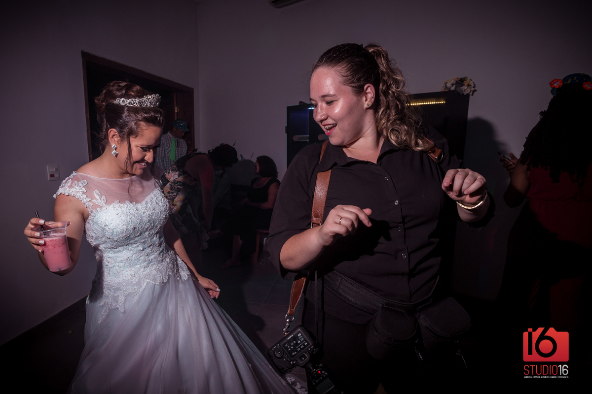 Recepção/Balada com a Fotografa