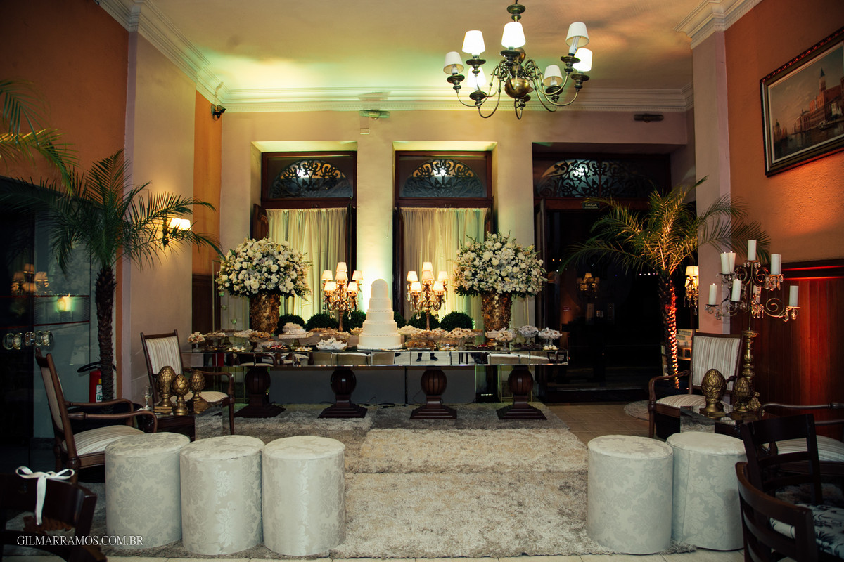 decoração do casamento katherine e william