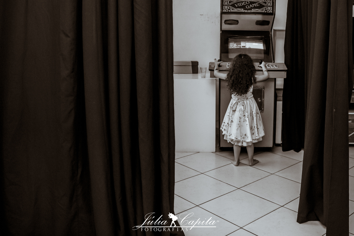 Fliperama no buffet de festa infantil em Poços de Caldas- mg
