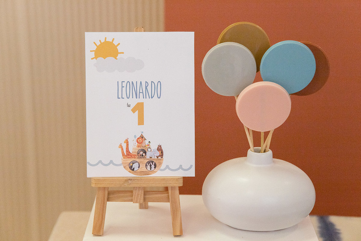 Decoração da festa de 1 ano do Leonardo no Clube Caiçaras no Rio de Janeiro.,