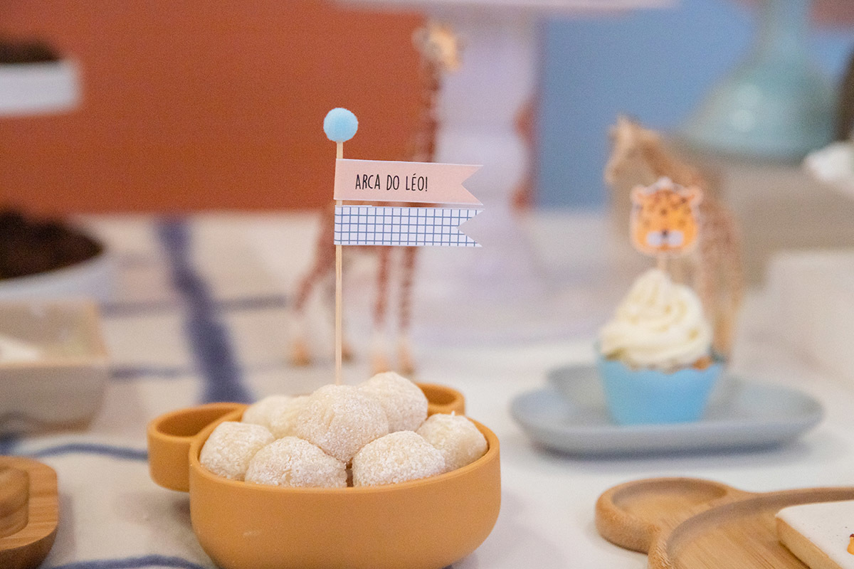 Detalhe da decoração da festa de 1 ano do Leonardo no Clube Caiçaras no Rio de Janeiro.,