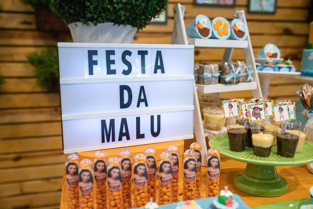 Decoração da Festa de aniversário de 5 anos da Malu no Animasom