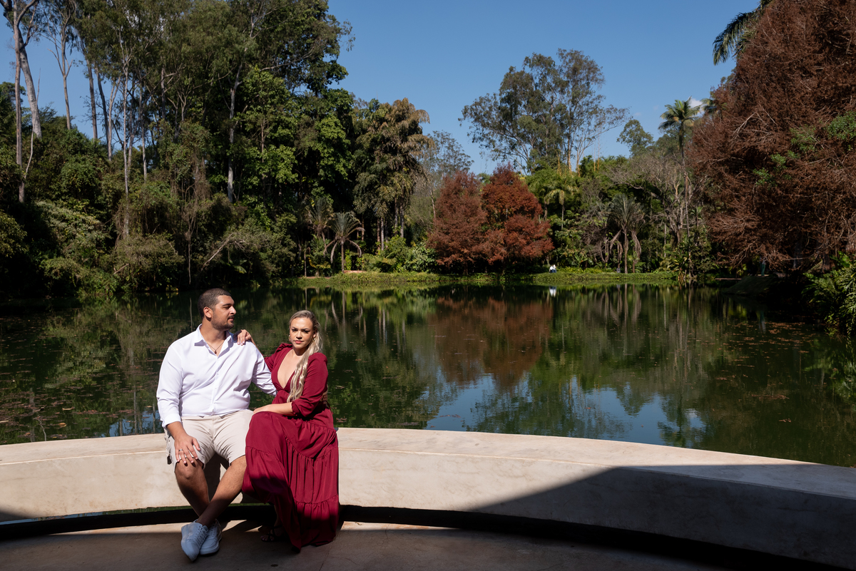 Ensaio pré wedding e Inhotim