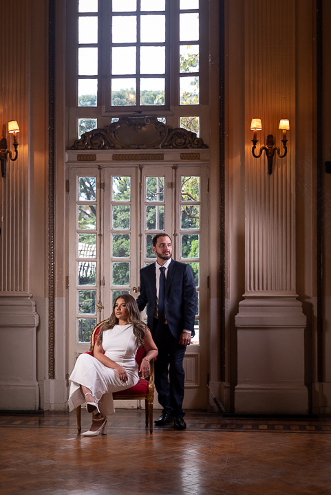 Fotografia Pré-Wedding em Belo Horizonte com cenário elegante