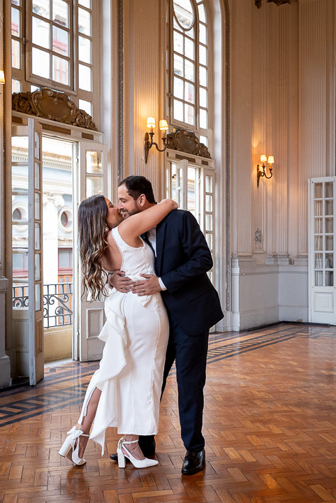 Ensaio Pré-Wedding de Débora e Yasser no Automóvel Clube de Belo Horizonte