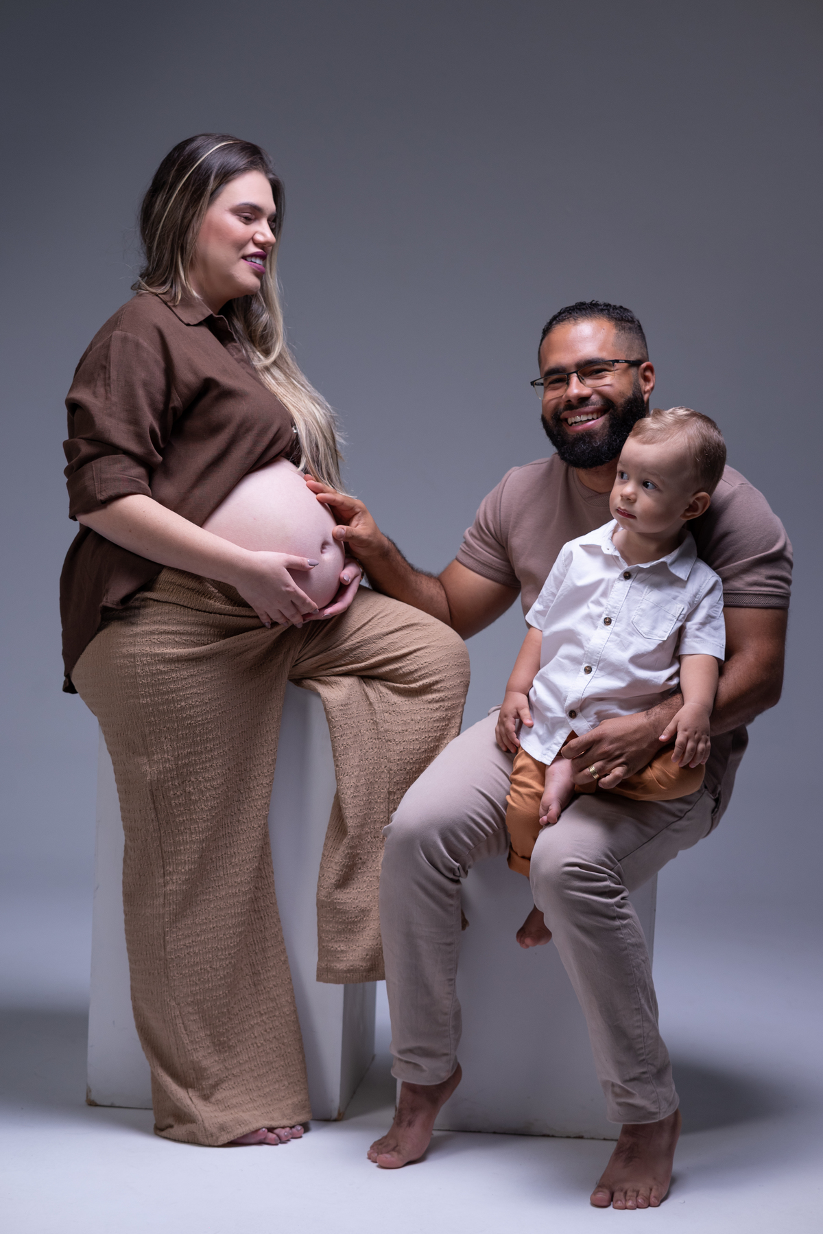 O coração da família já bate por quatro.