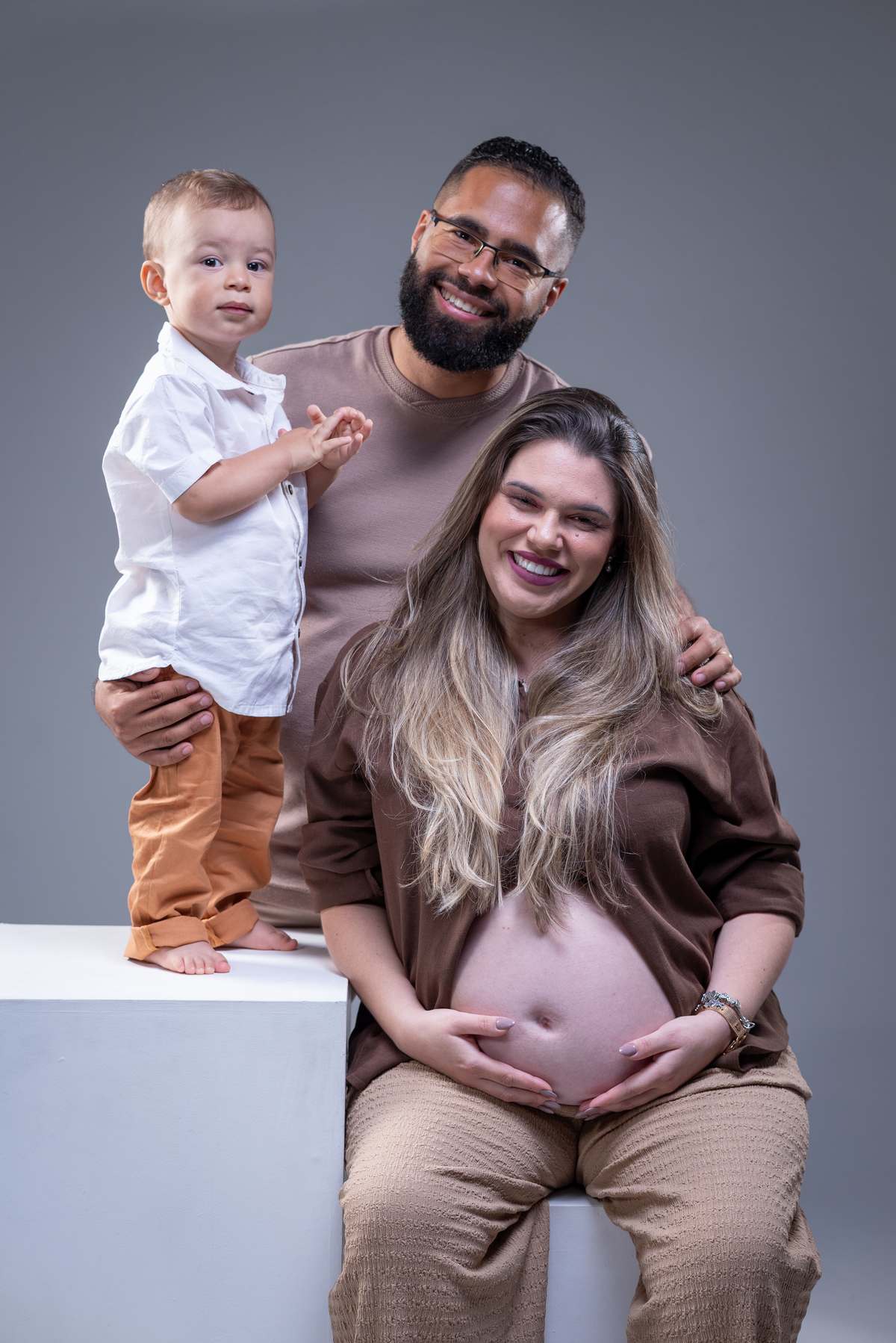O coração da família já bate por quatro.