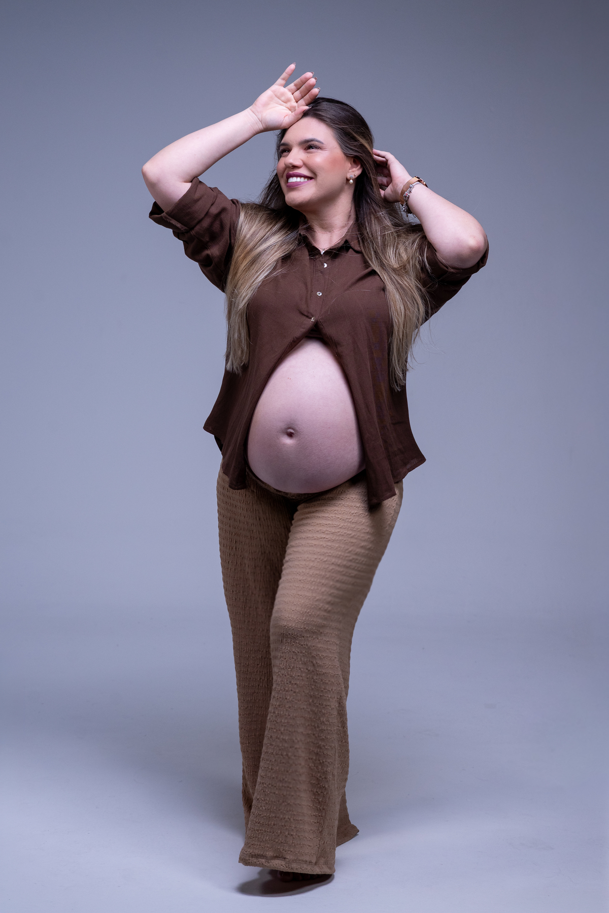 A maternidade transforma e ilumina cada sorriso.