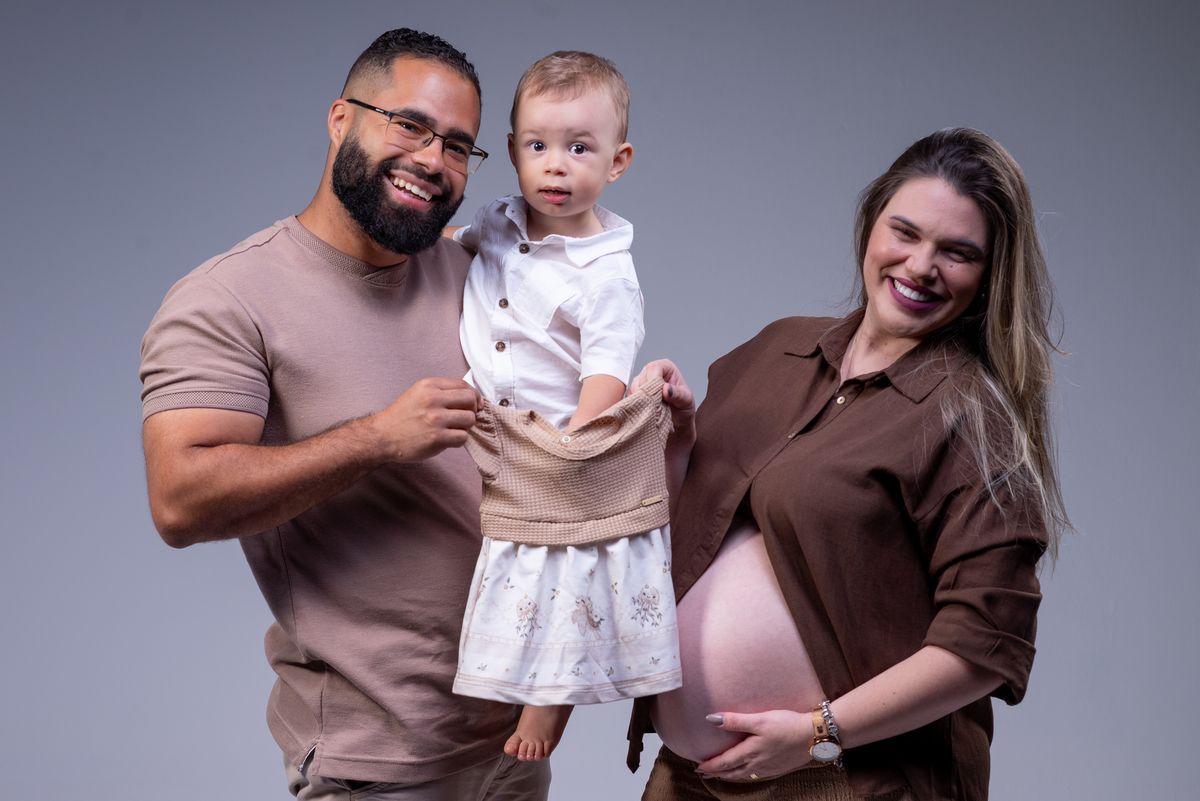 O coração da família já bate por quatro.
