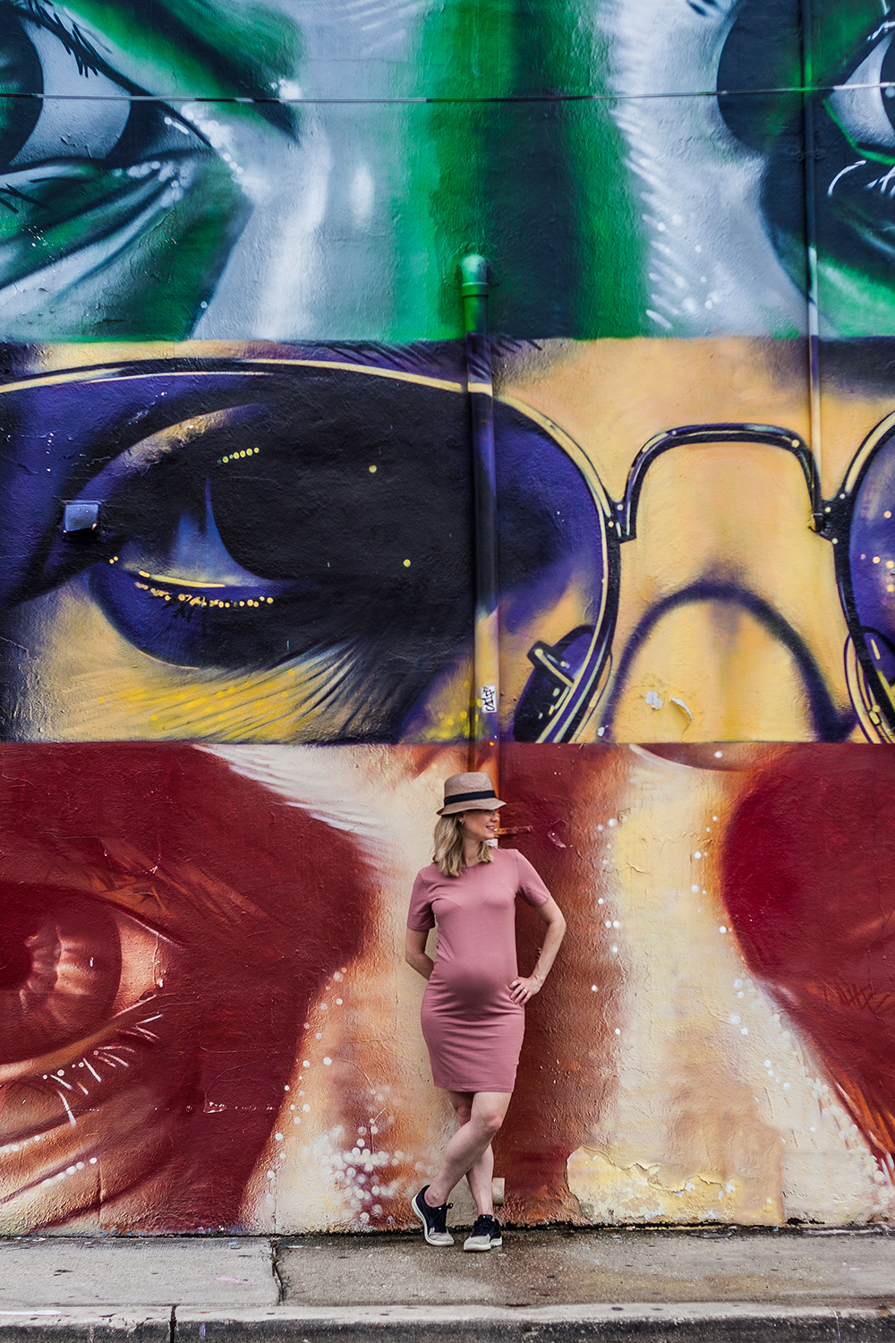 Ketlin esperando Arthur em Miami - Gestante - Wynwood - Wynwood walls - Miami Maternity - Urban Graffiti Art Museum Miami
