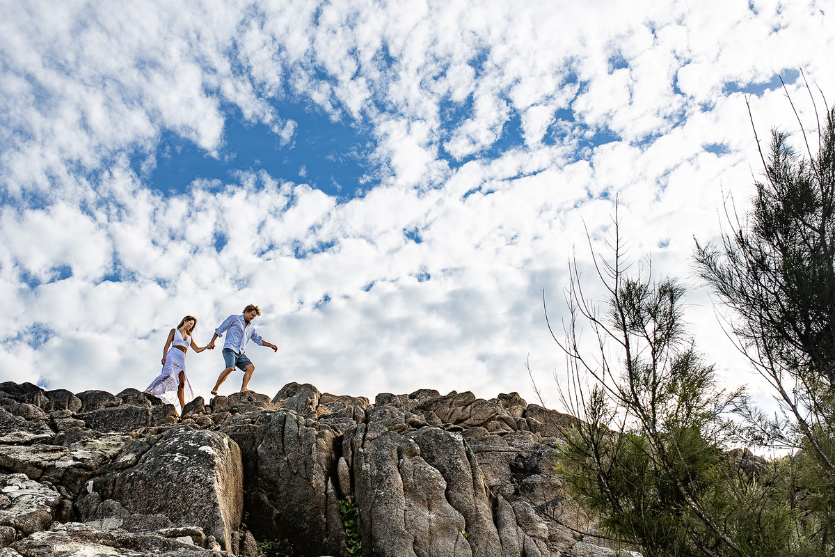 Pré-wedding nas alturas