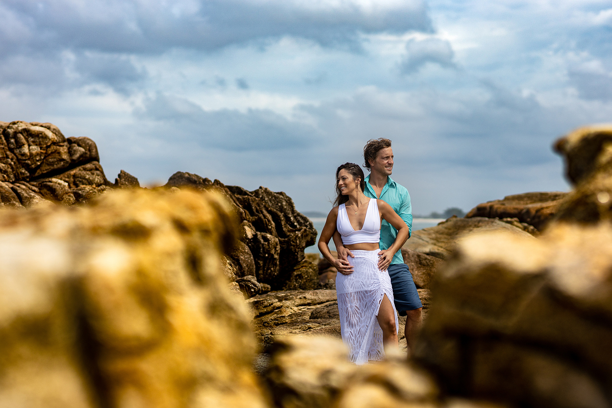 Fotos em meio as pedras SC