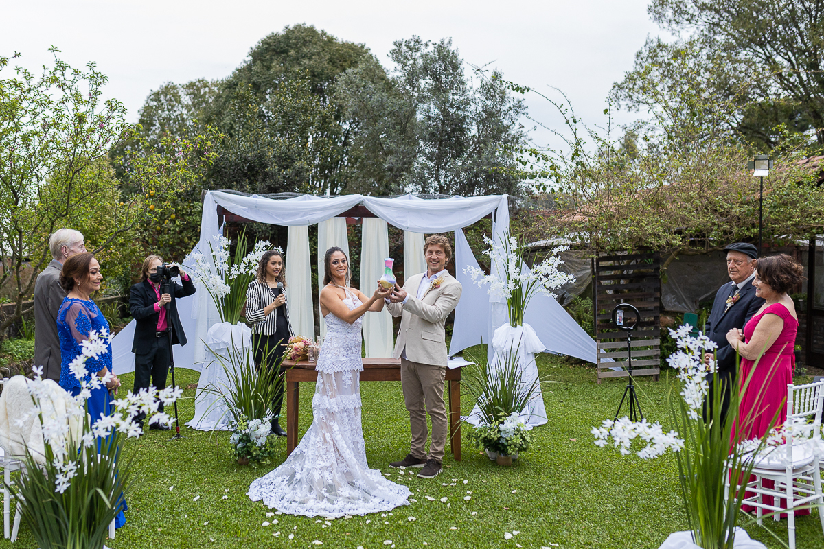 Fotógrafo de casamento Petter Campagna, casamento Caxias do Sul, cerimonia das areias