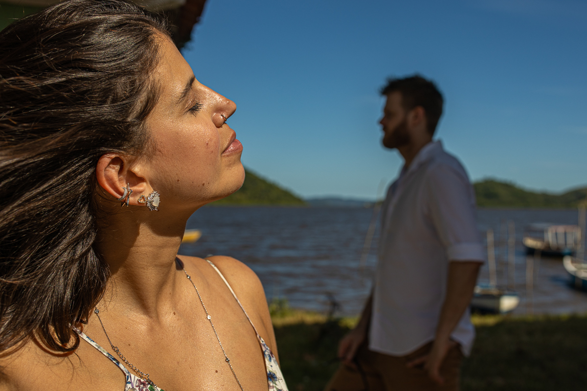 Ensaio Casal, Ensaio Externo, Maragojipe, Rio Paraguaçu, Pré-wedding