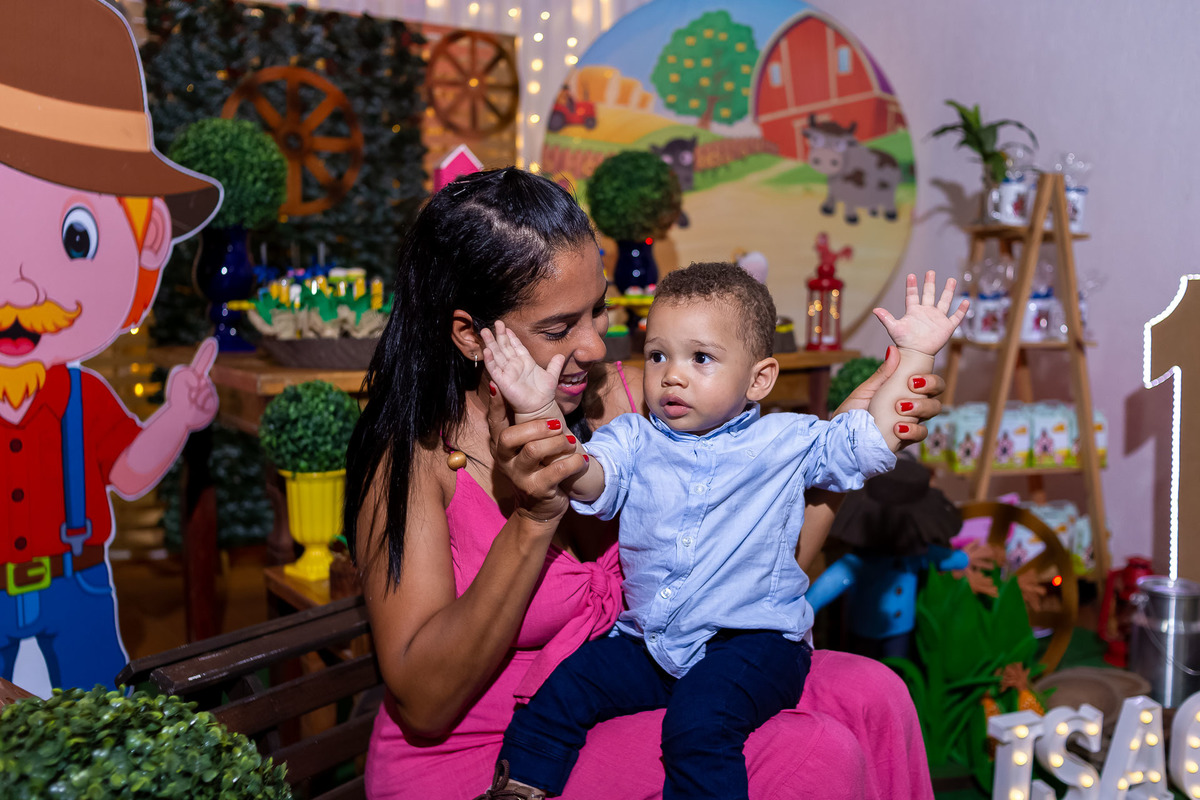 Aniversário Isaque - Cobertura de aniversário - Caraguatatuba/SP - On Click Fotografia 