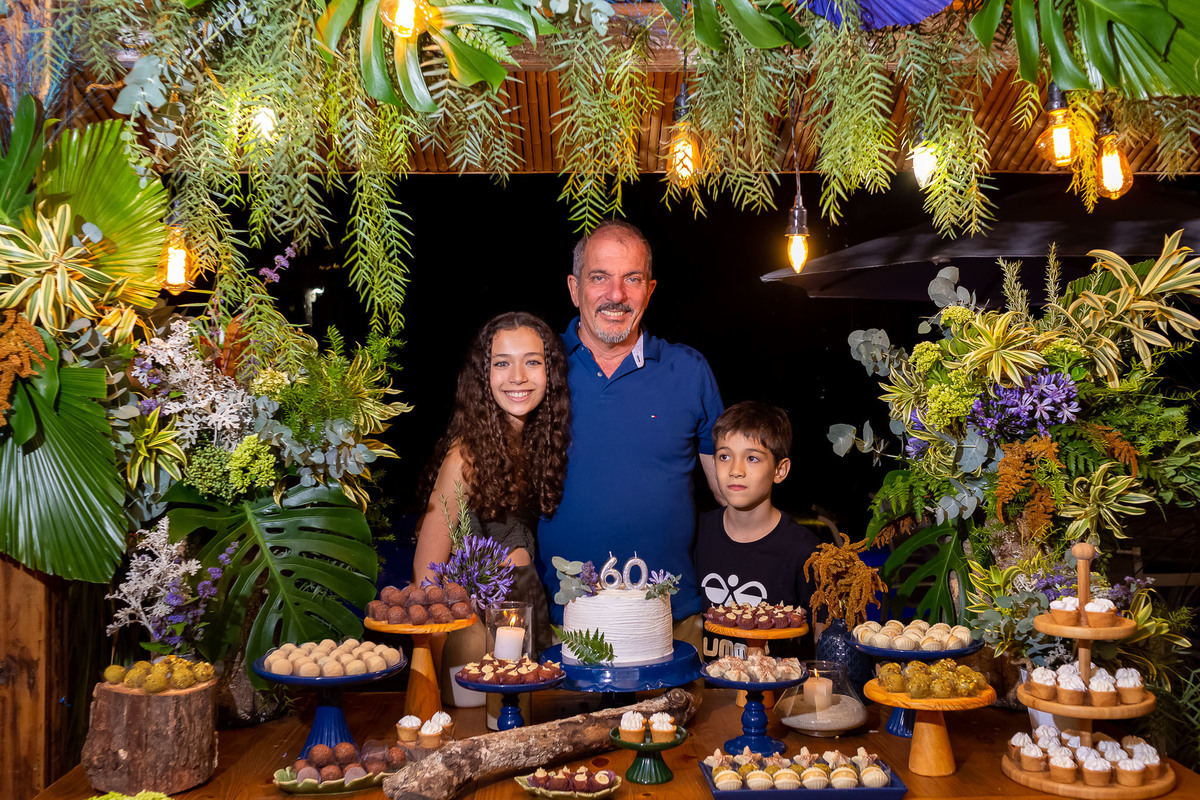 Aniversário Sr. Valdir - Cobertura de aniversário - Caraguatatuba/SP - On Click Fotografia - Festa de aniversário