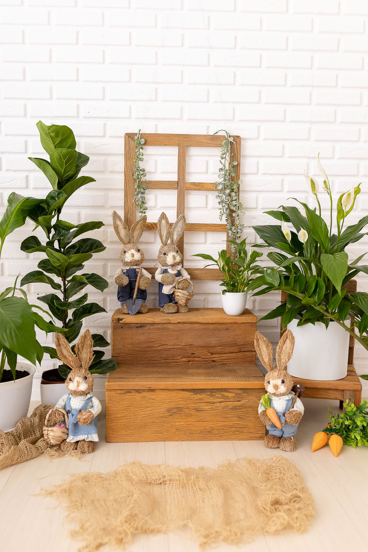 Páscoa 2023 - On Click Fotografia - Cenário rústico - Inspiração Páscoa