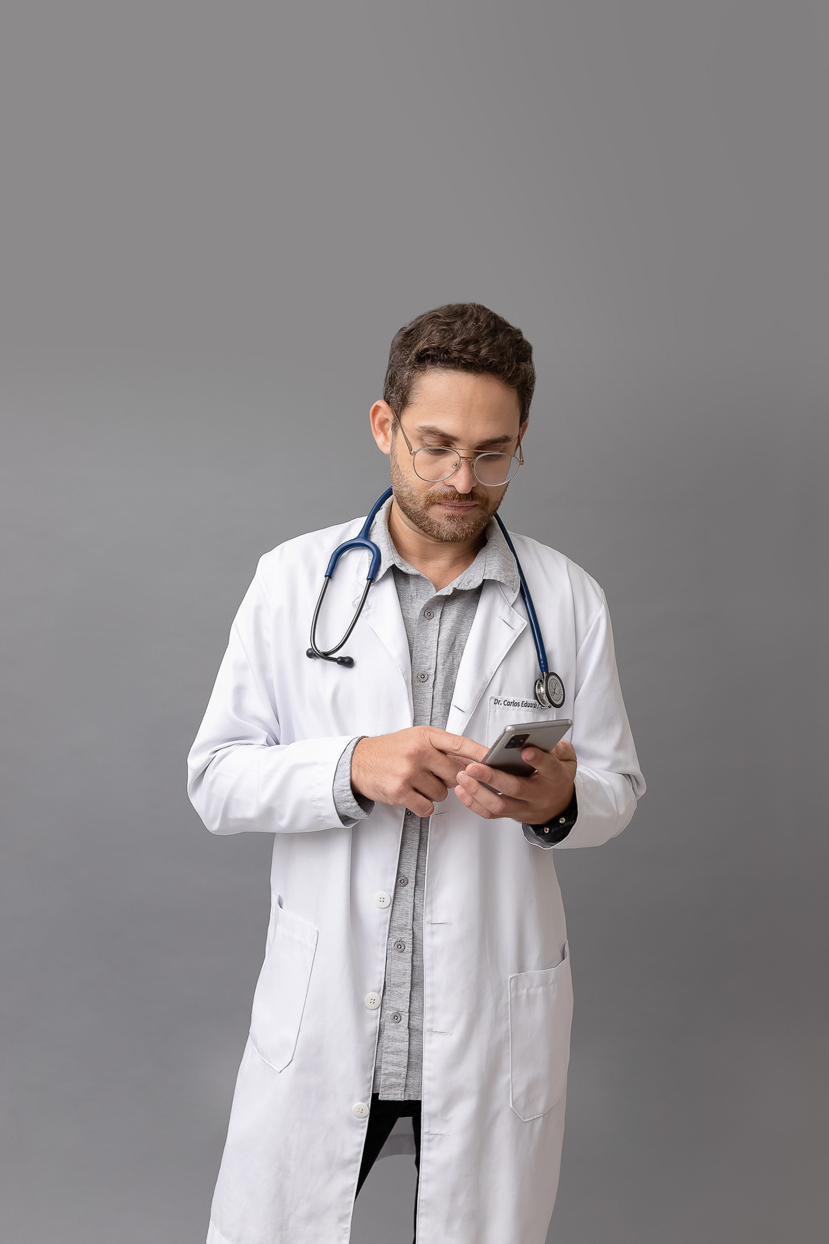 Retrato Profissional - Dr. Carlos Eduardo - Médico Psiquiatra  - Caraguatatuba-SP - Estúdio On Click Fotografia - Portfólio Profissional 