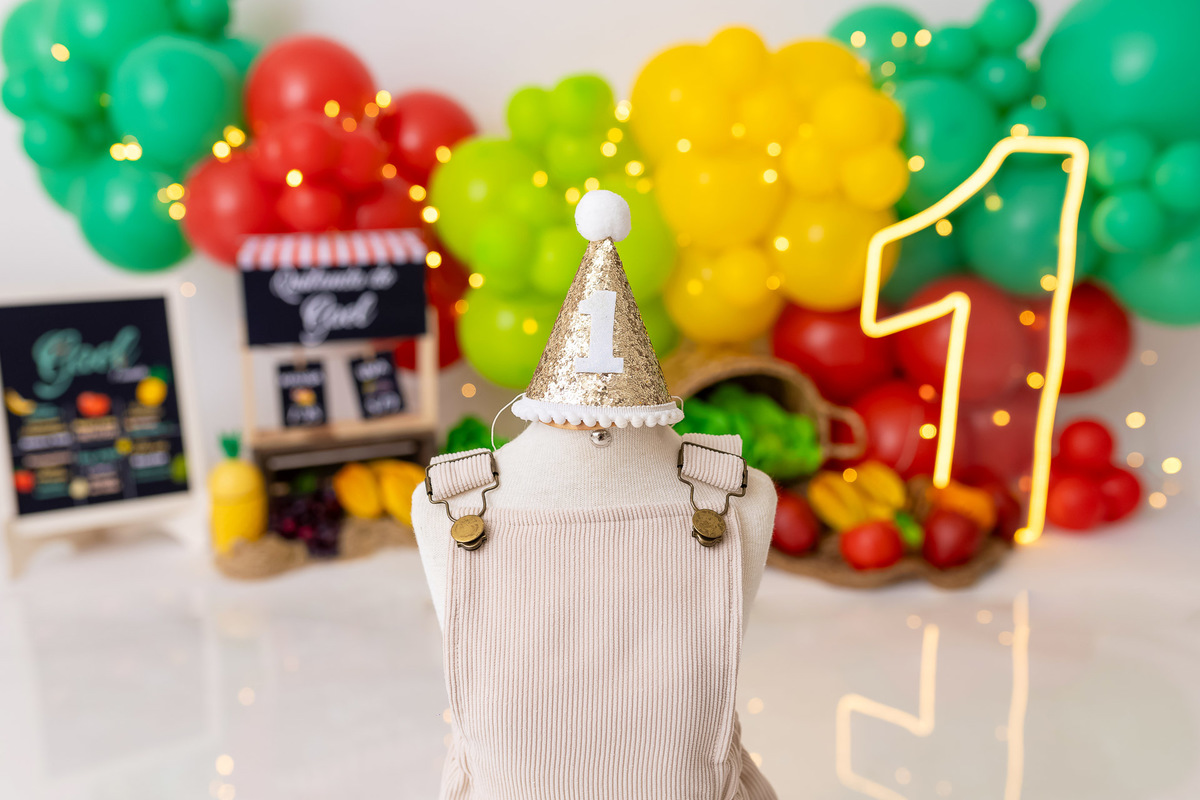 Smash the Cake em Caraguatatuba - Smash the cake tema quitanda - Smash the cake do Gael - Smash the cake tema frutinha