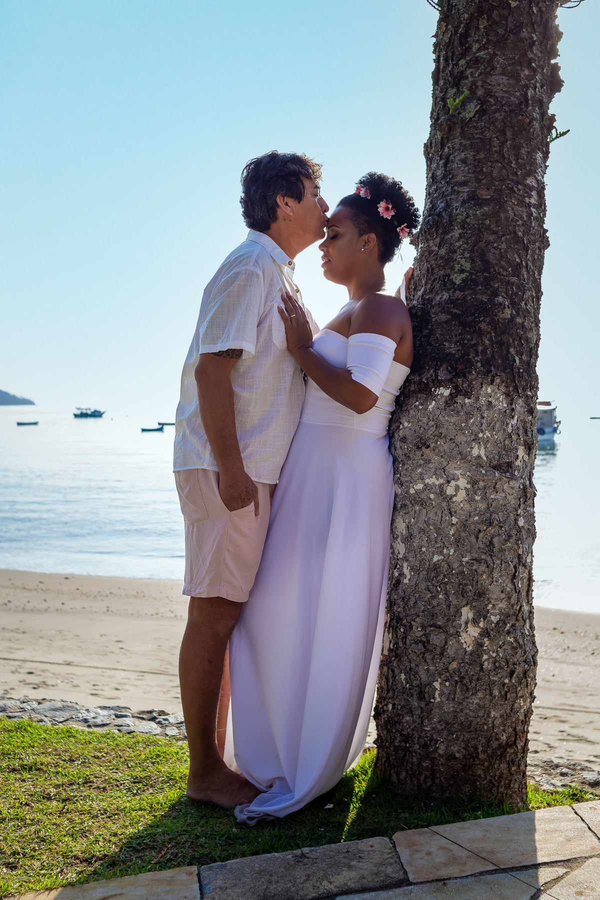 Wedding na praia - Casamento na Praia - São Sebastião - Wedding de Paulo e Michele na praia