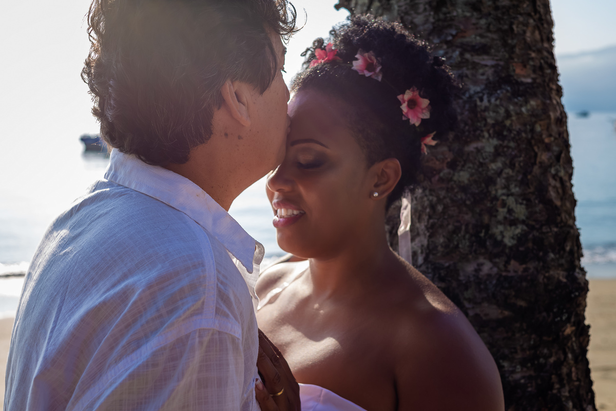 Wedding na praia - Casamento na Praia - São Sebastião - Wedding de Paulo e Michele na praia