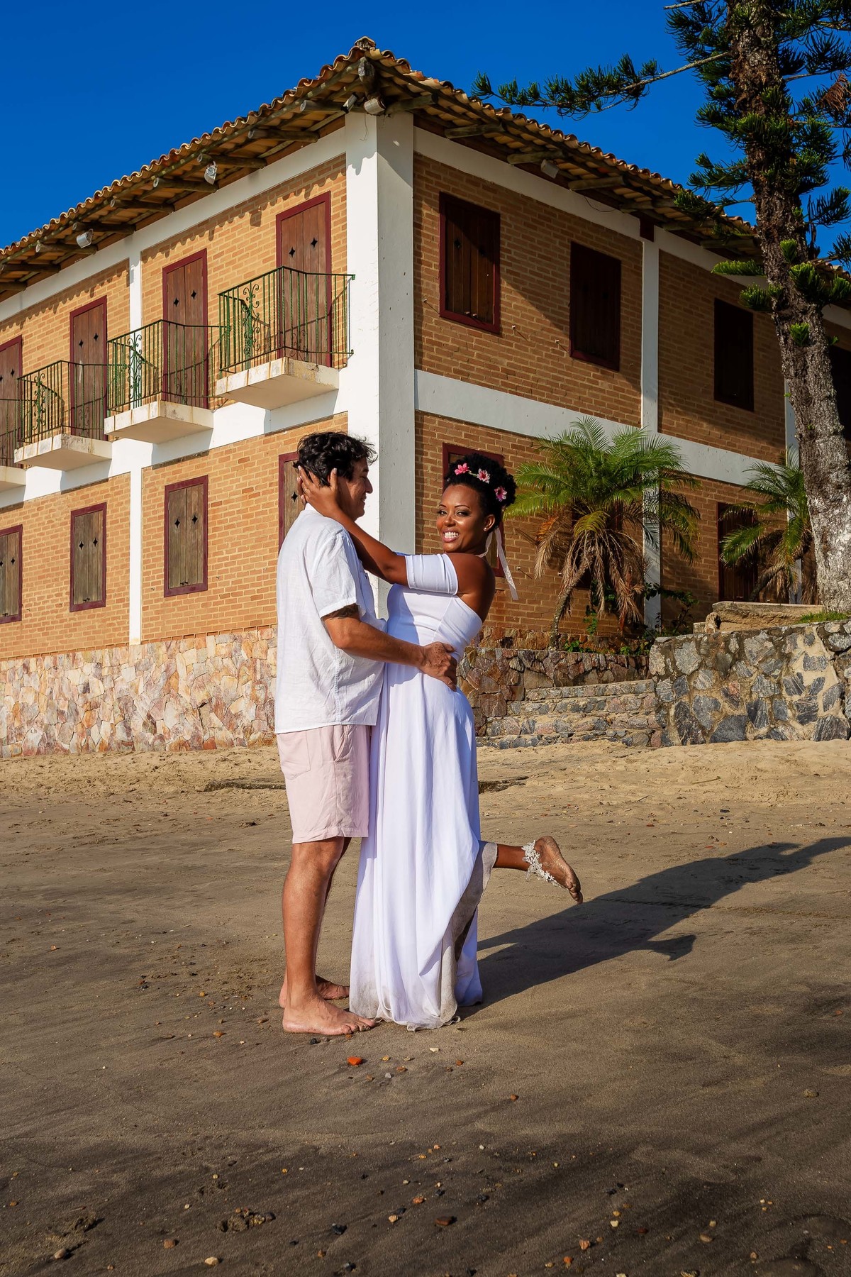 Wedding na praia - Casamento na Praia - São Sebastião - Wedding de Paulo e Michele na praia