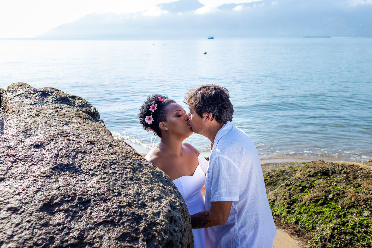 Wedding na praia - Casamento na Praia - São Sebastião - Wedding de Paulo e Michele na praia