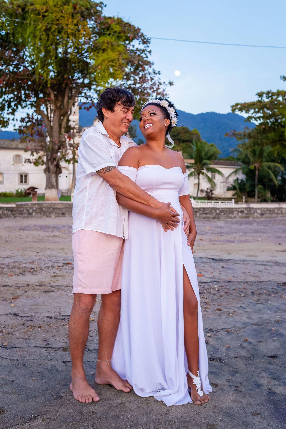 Wedding na praia - Casamento na Praia - São Sebastião - Wedding de Paulo e Michele na praia