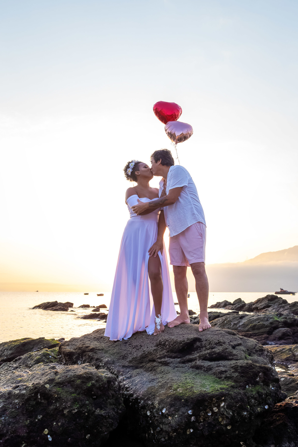 Wedding na praia - Casamento na Praia - São Sebastião - Wedding de Paulo e Michele na praia