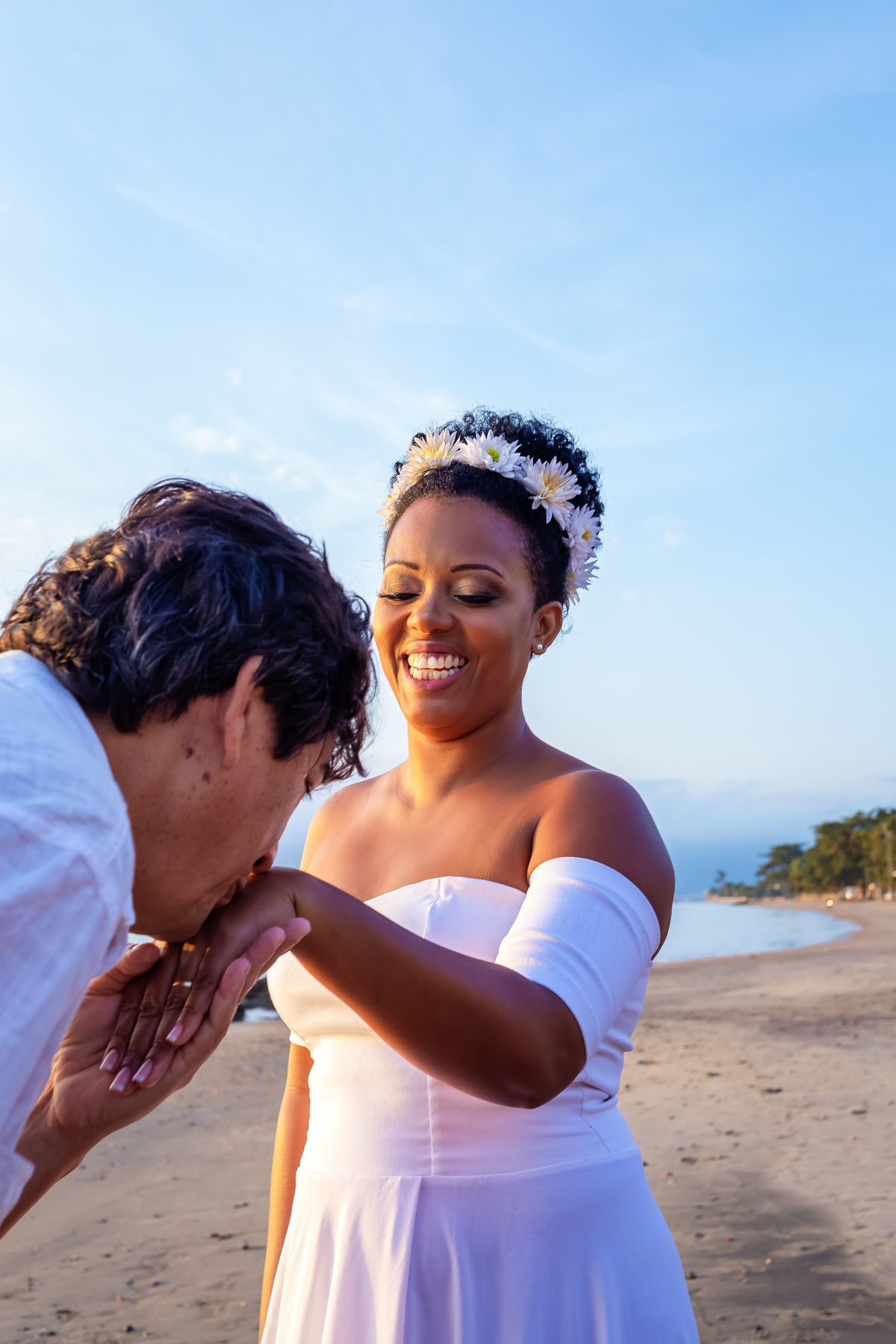 Wedding na praia - Casamento na Praia - São Sebastião - Wedding de Paulo e Michele na praia