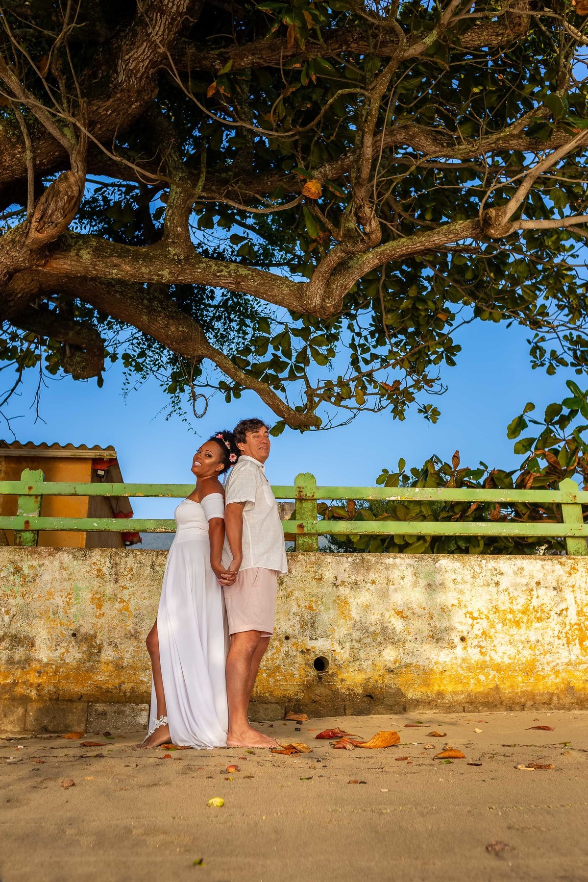 Wedding na praia - Casamento na Praia - São Sebastião - Wedding de Paulo e Michele na praia
