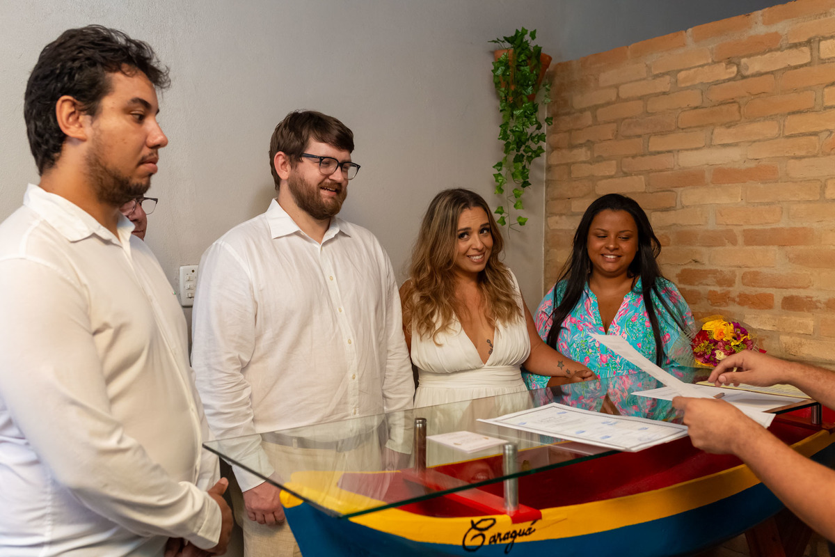 Casamento Civil Caraguatatuba - Casamento Cartório de Caraguatatuba - Casamento da Carol e Cristian - Caraguatatuba