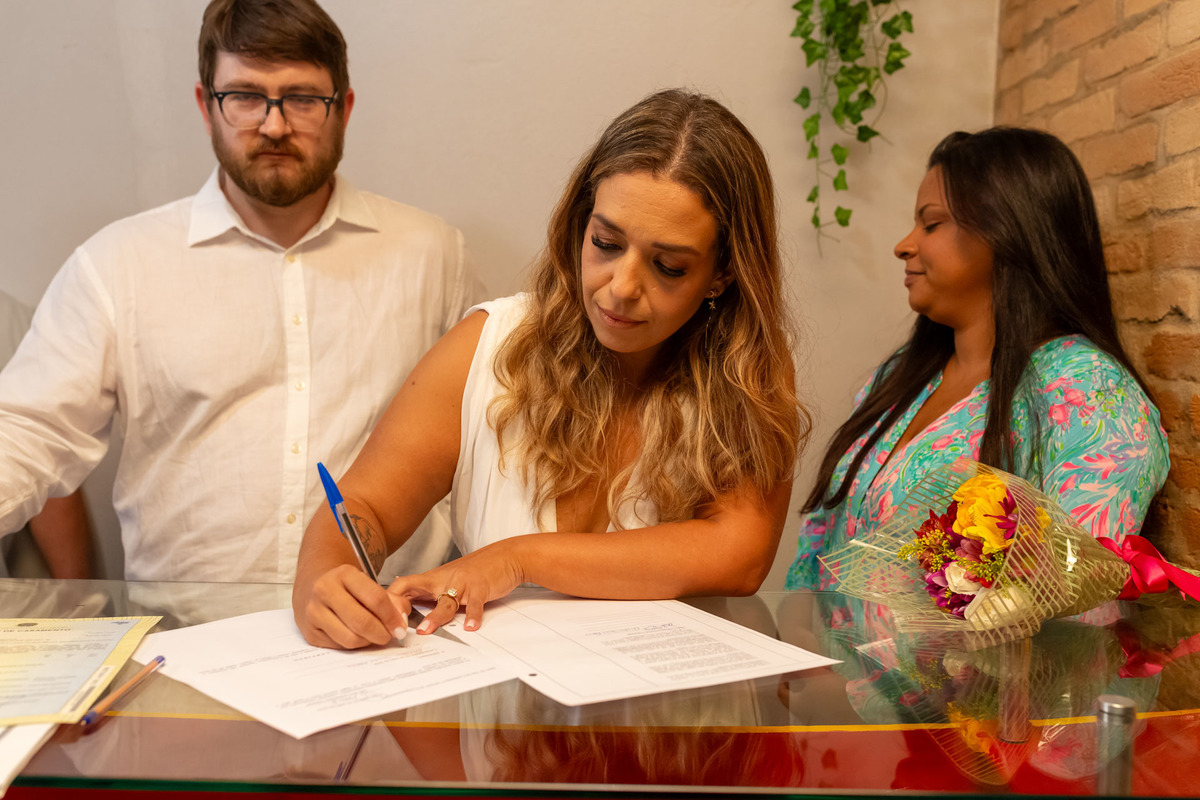 Casamento Civil Caraguatatuba - Casamento Cartório de Caraguatatuba - Casamento da Carol e Cristian - Caraguatatuba