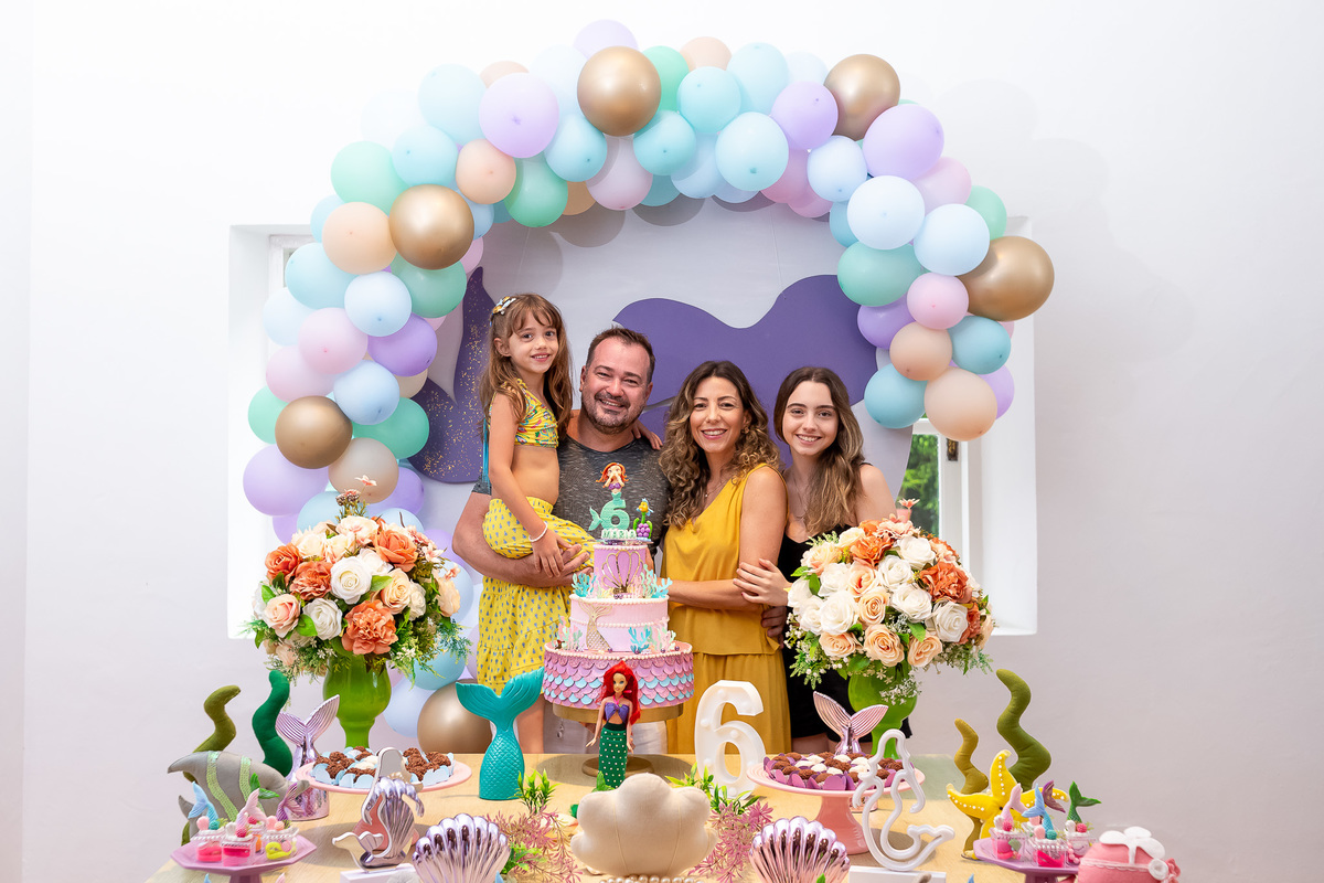 Cobertura de aniversário - Caraguatatuba - Maria completa 6 anos