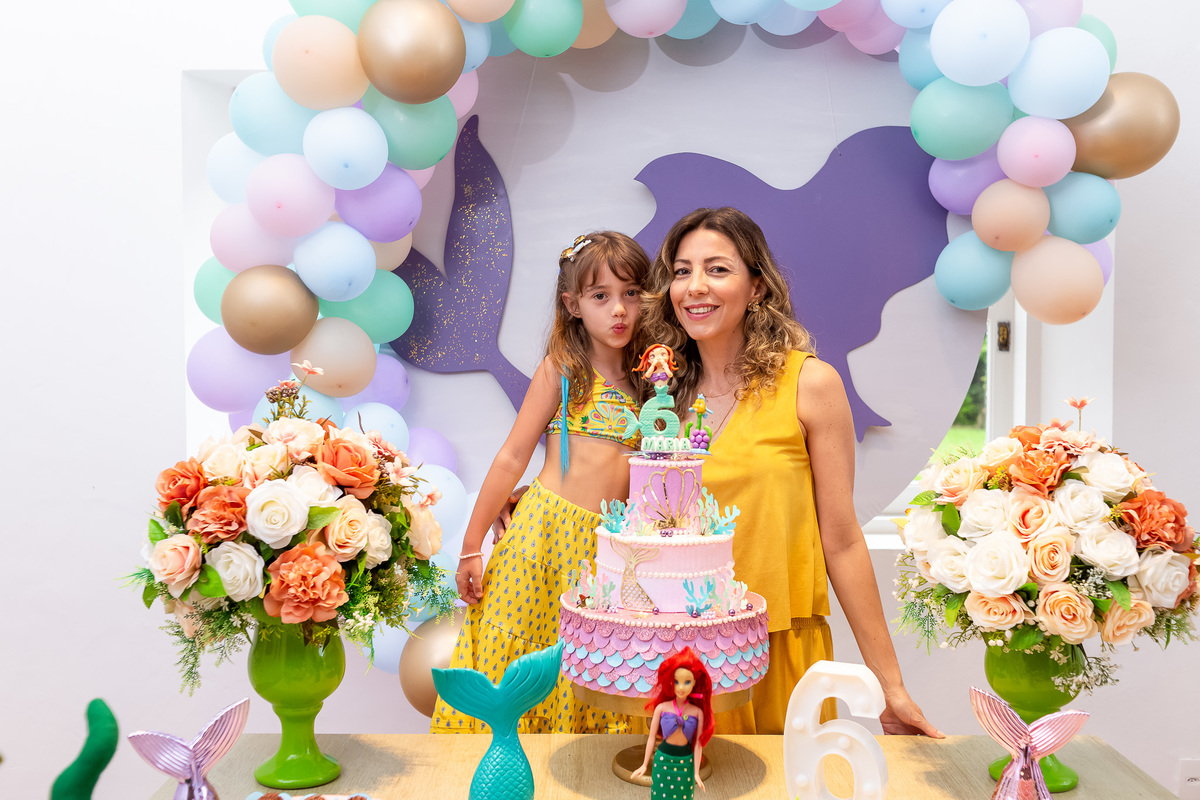 Cobertura de aniversário - Caraguatatuba - Maria completa 6 anos
