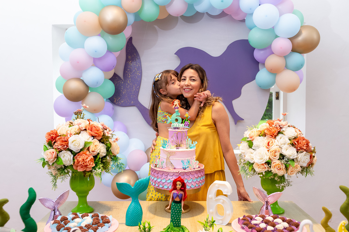 Cobertura de aniversário - Caraguatatuba - Maria completa 6 anos