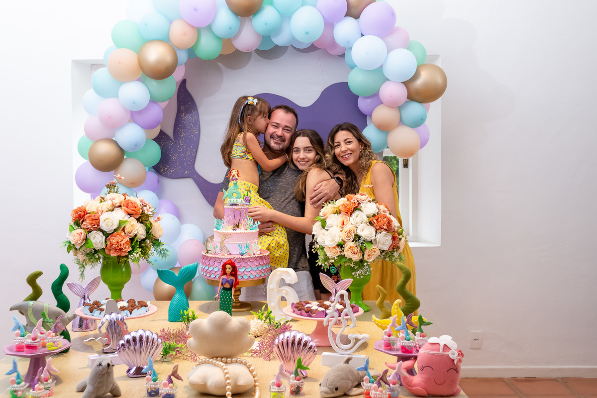 Cobertura de aniversário - Caraguatatuba - Maria completa 6 anos