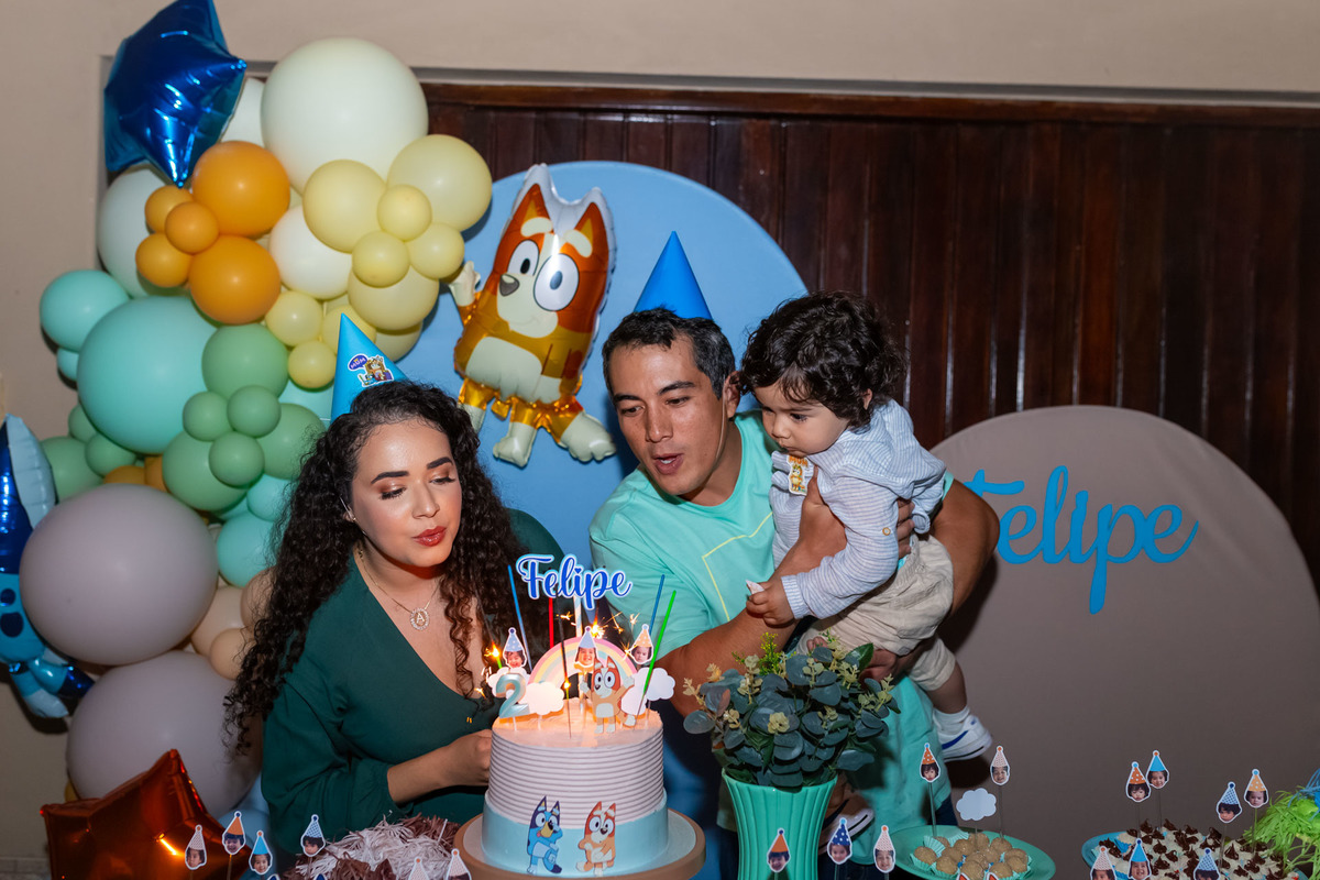 Cobertura de aniversário - Caraguatatuba - Felipe faz 2 aninhos