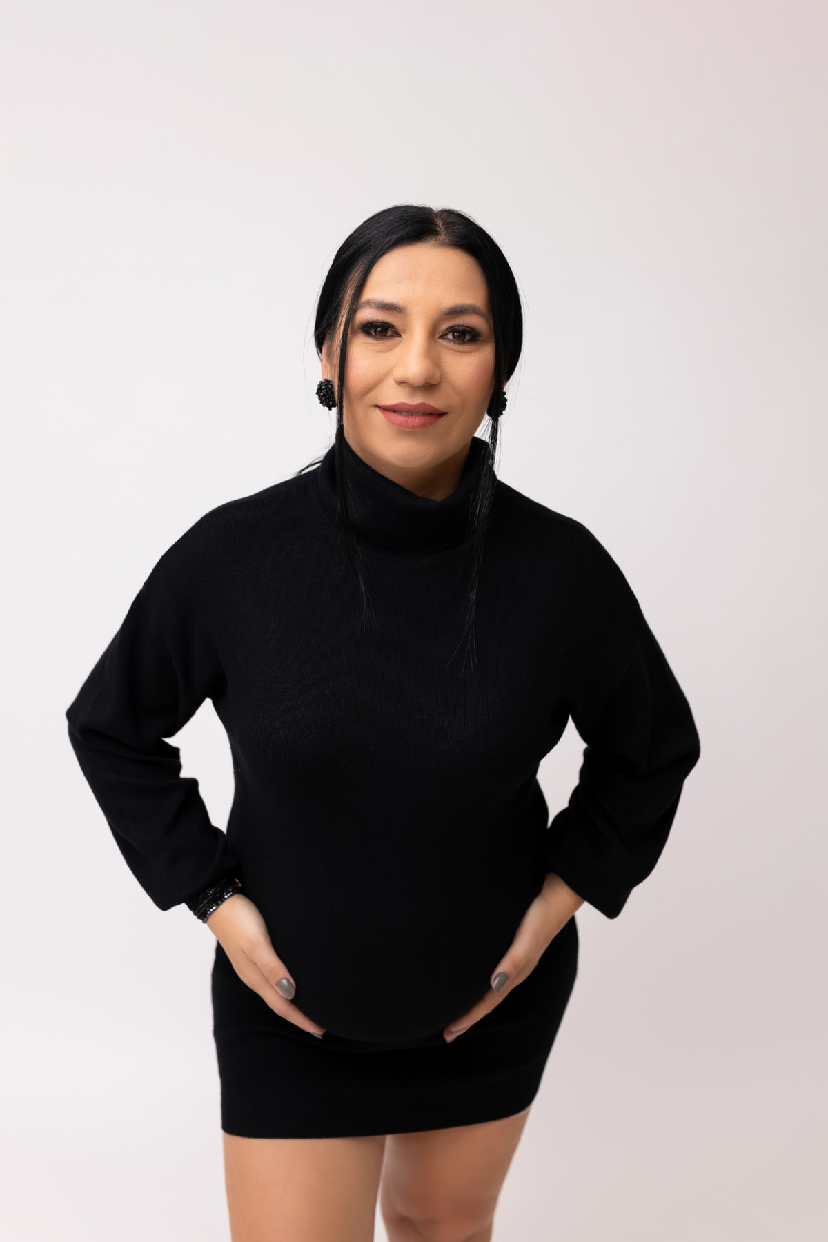 Ensaio gestante em Caraguatatuba - Ensaio gestante estúdio - Estúdio Fotógrafico Caraguatatuba - Gestante Grazi - Fotógrafa Caraguatatuba