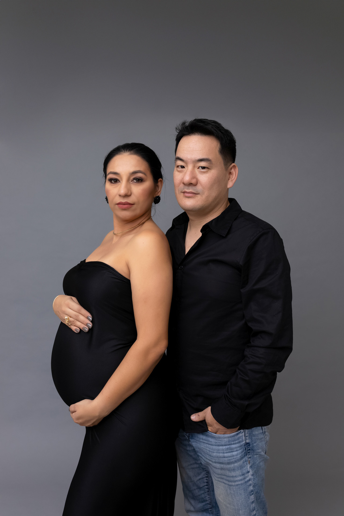 Ensaio gestante em Caraguatatuba - Ensaio gestante estúdio - Estúdio Fotógrafico Caraguatatuba - Gestante Grazi - Fotógrafa Caraguatatuba