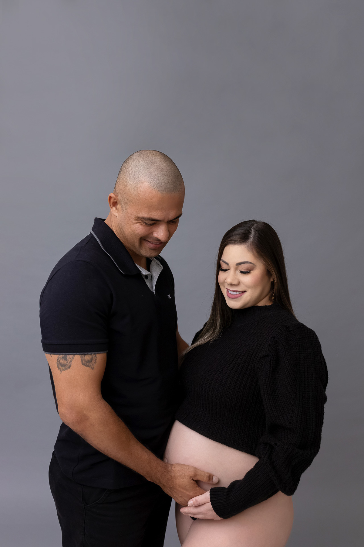 Ensaio gestante em Caraguatatuba - Ensaio gestante estúdio - Estúdio Fotógrafico Caraguatatuba - Gestante Taiane - Fotógrafa Caraguatatuba