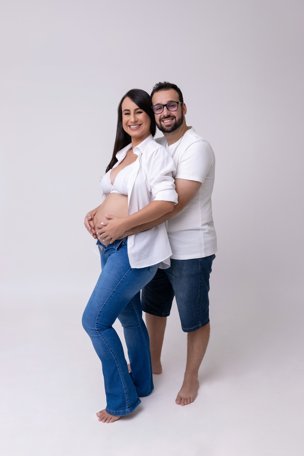 Ensaio gestante em Caraguatatuba - Ensaio gestante estúdio - Estúdio Fotógrafico Caraguatatuba - Gestante Caroline - Fotógrafa Caraguatatuba