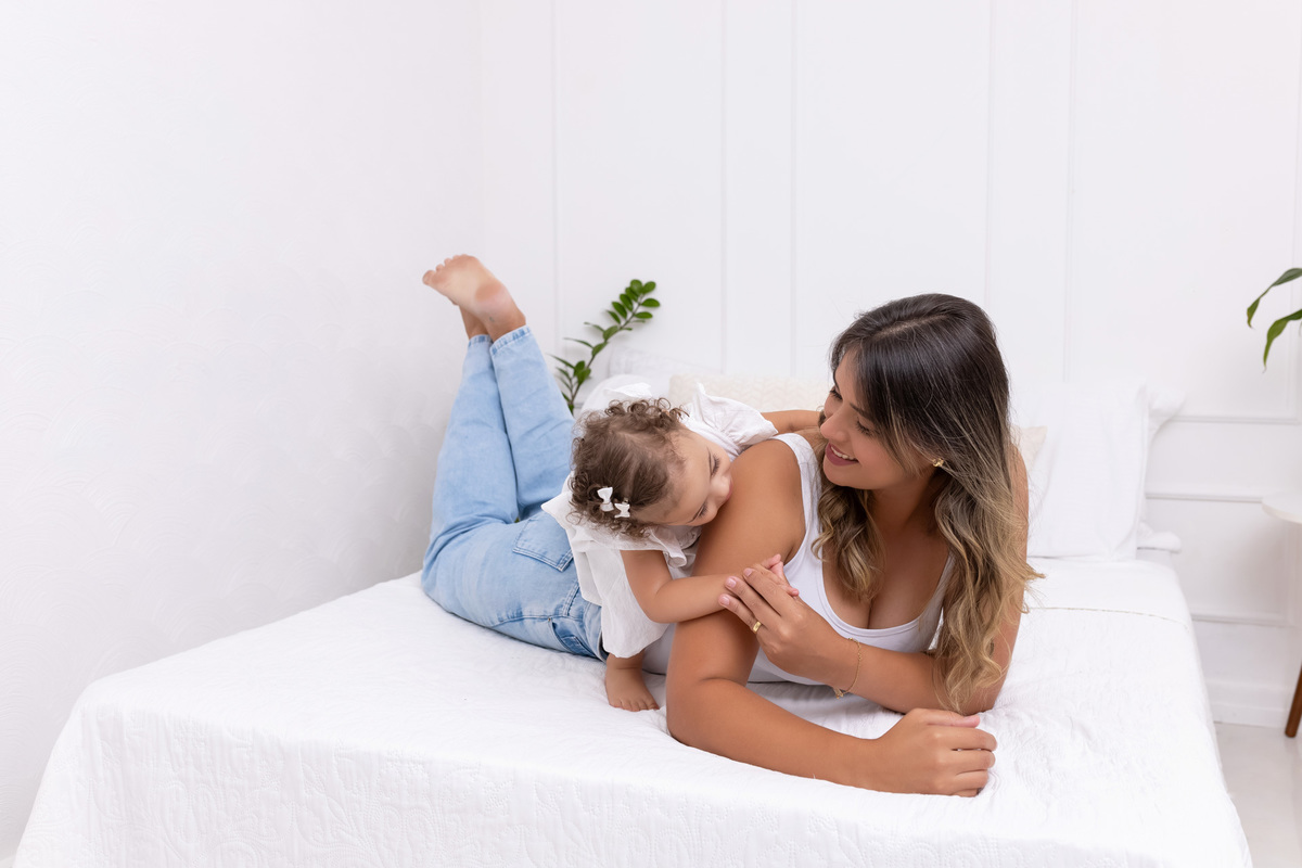 Ensaio mãe e filha em Caraguatatuba – OnClick Foto