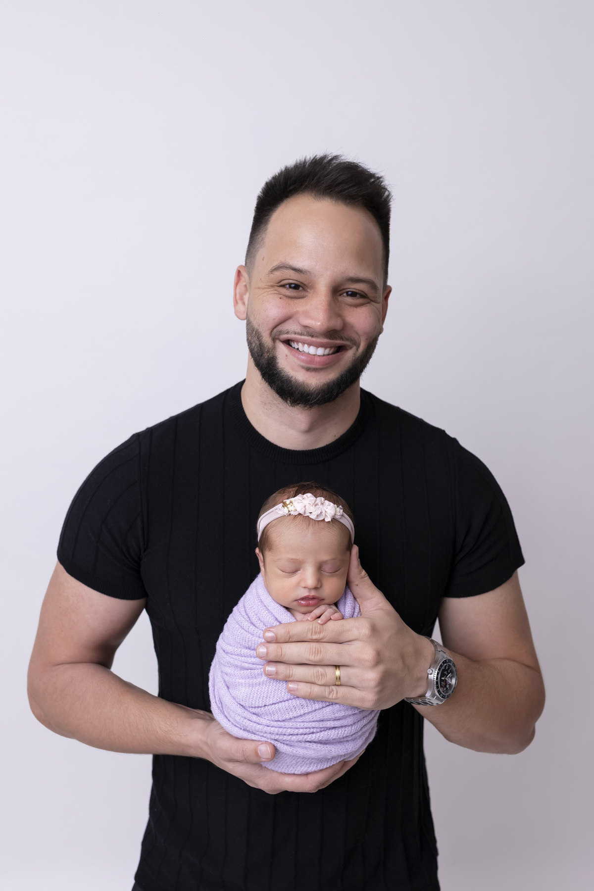 Ensaio newborn da Sofia em estúdio em Caraguatatuba – especialista newborn 