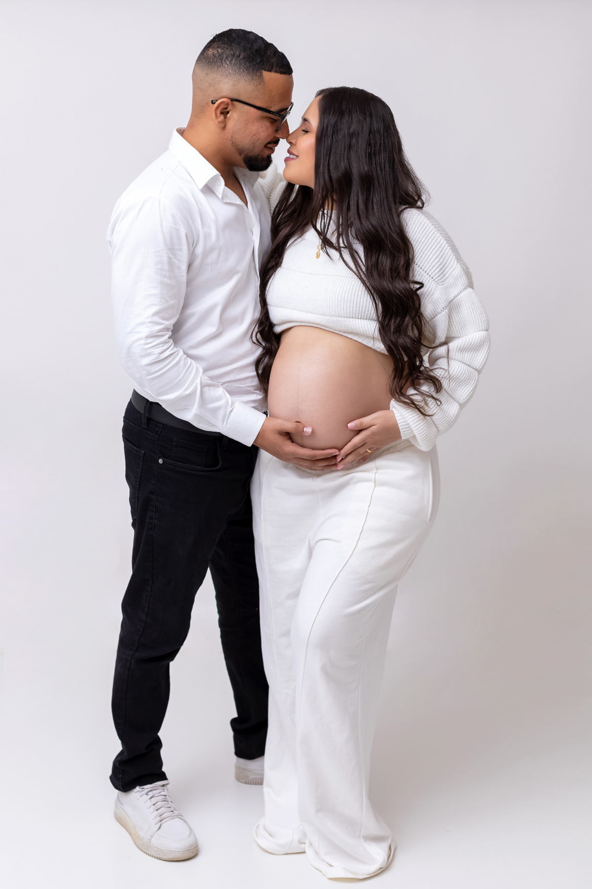 Ensaio gestante em Caraguatatuba | Gestante Paula | Ensaio no estúdio em Caraguatatuba