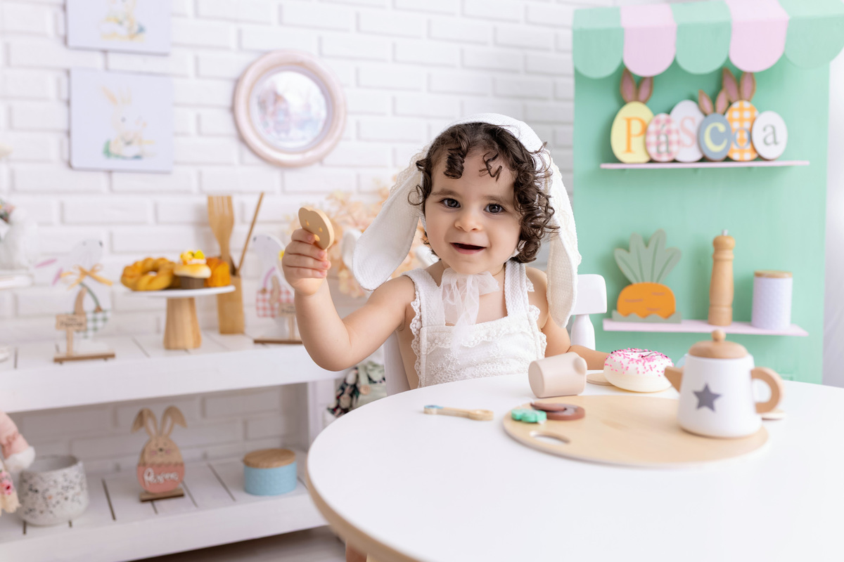 Chá com os Coelhos da Lara e Luiza - Especial de Páscoa 2026