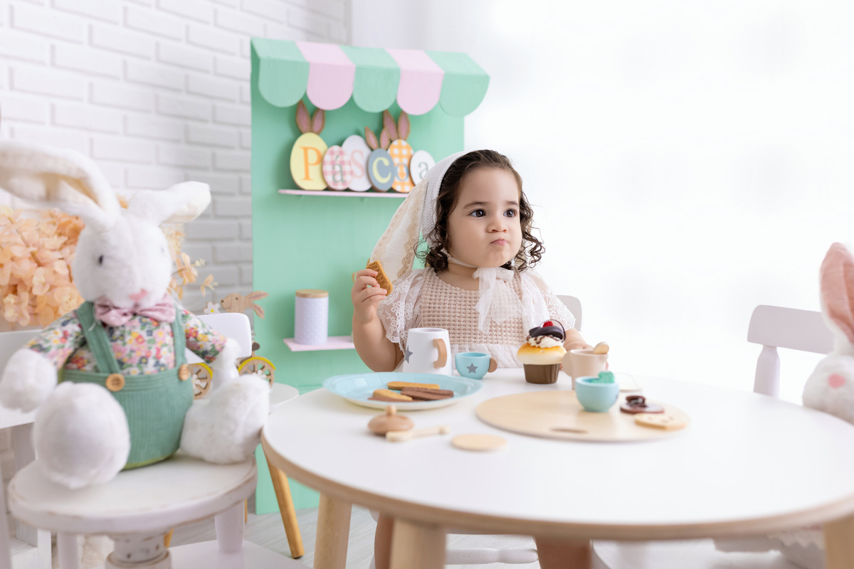 Chá com os Coelhos da Laís - Especial de Páscoa 2026