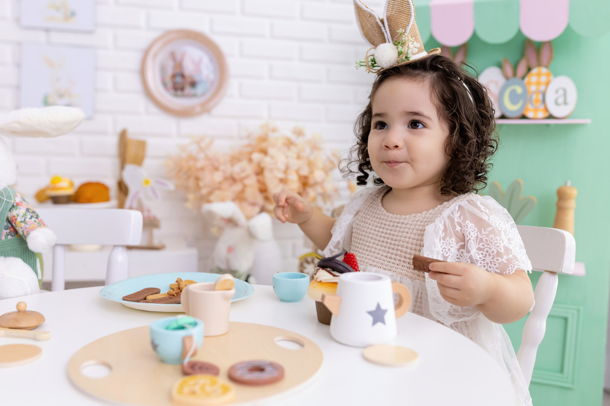 Chá com os Coelhos da Laís - Especial de Páscoa 2026