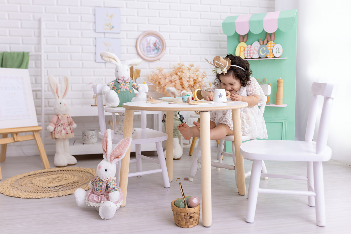 Chá com os Coelhos da Laís - Especial de Páscoa 2026