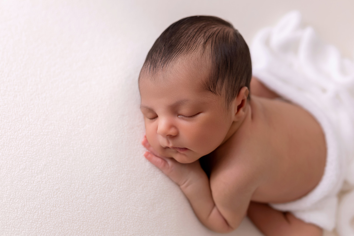 recém-nascido no Ensaio newborn da On Click Fotografia
